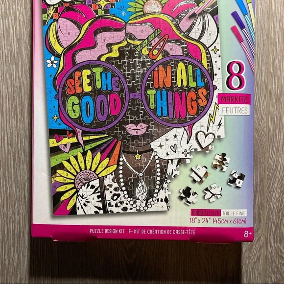 Bundle of 2 Fashion Angels Color-By-Number DIY Puzzles - Picture 11 of 13